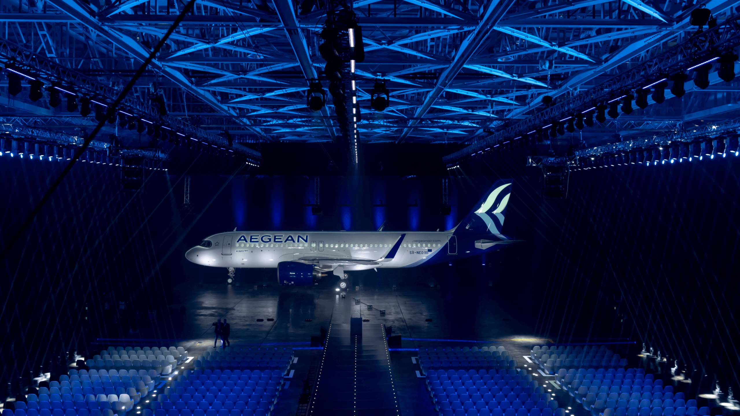 YARD-Aegean Airbus A320neo Reveal Ceremony